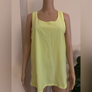 Calvin Klein Neon Yellow Tank Top